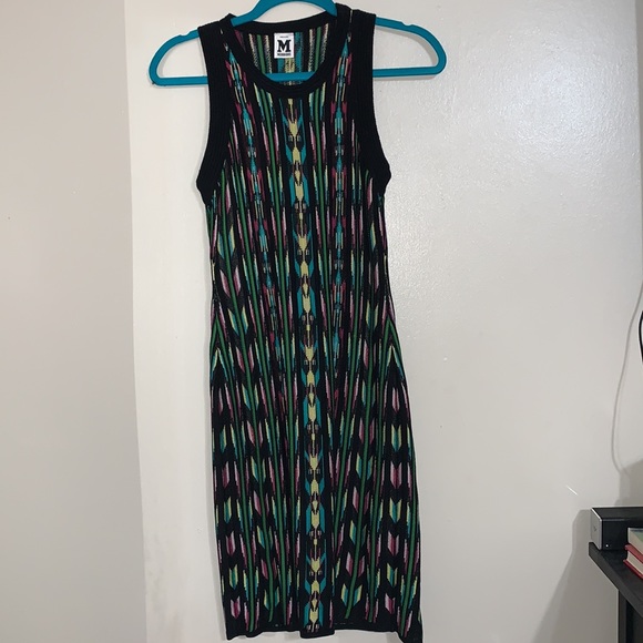 M Missoni Ribbed Knit Tank Dress - Picture 2 of 9